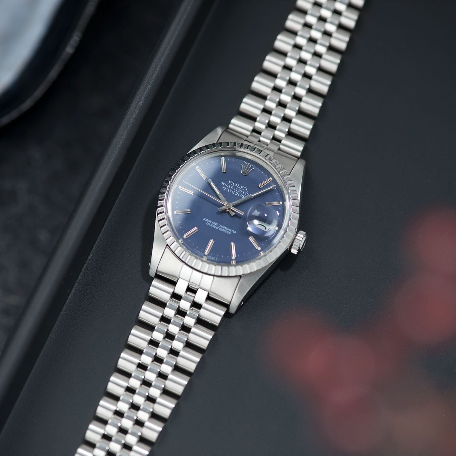 Rolex Datejust Black Dial 1603