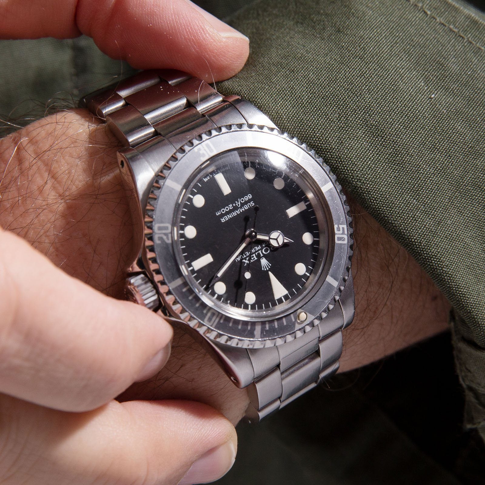 Rolex 5513 Submariner Mk2 Maxi Dial Ghost Bezel