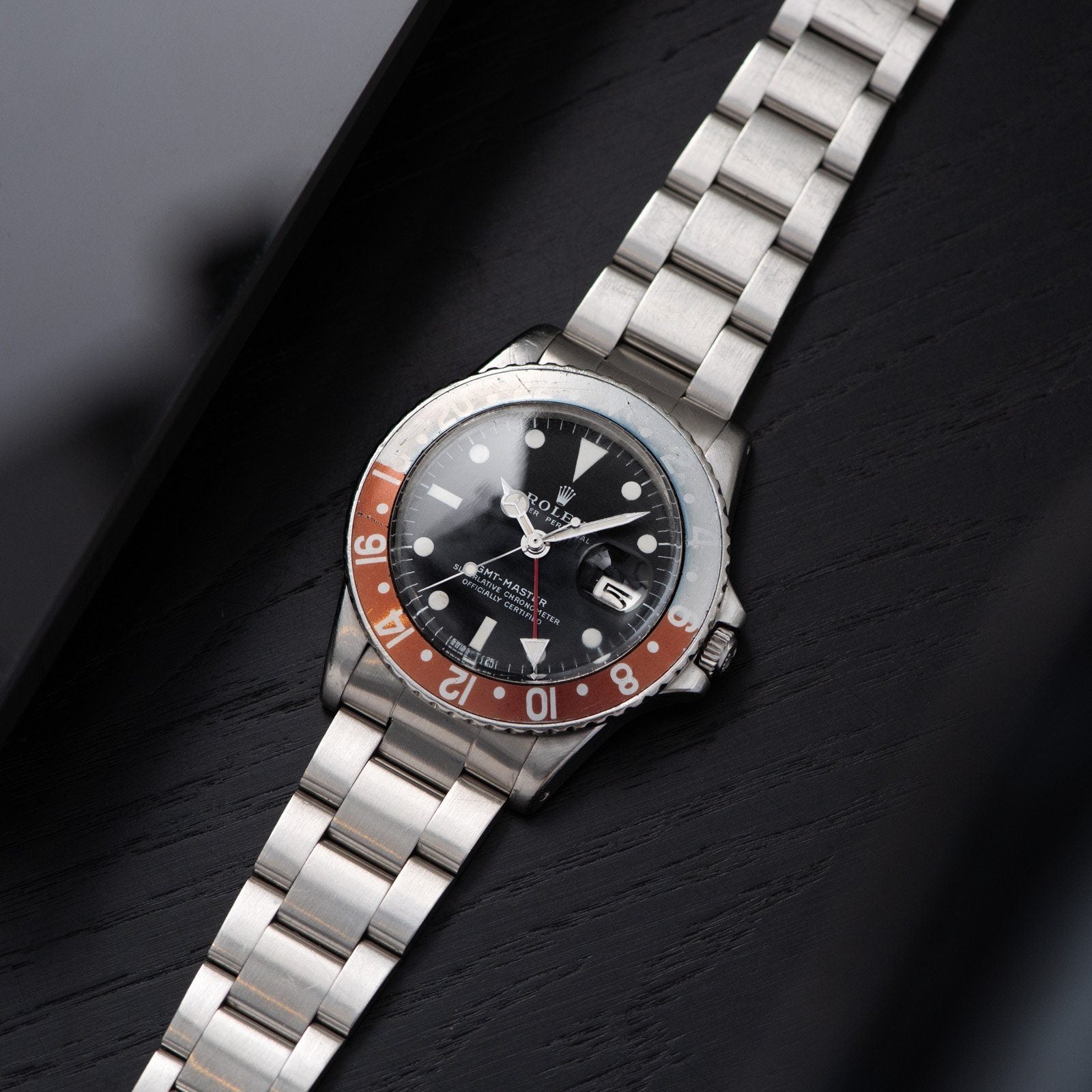 Rolex 1675 Mk2 Dial GMT Master Box and Papers Set