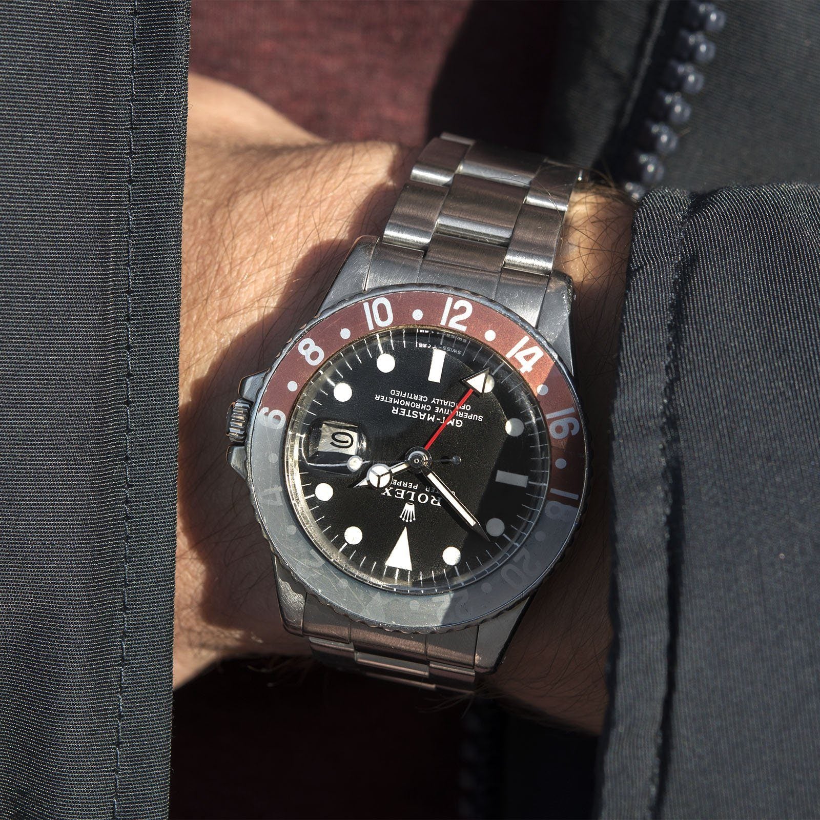 Rolex 1675 Mk2 Dial GMT Master Box and Papers Set