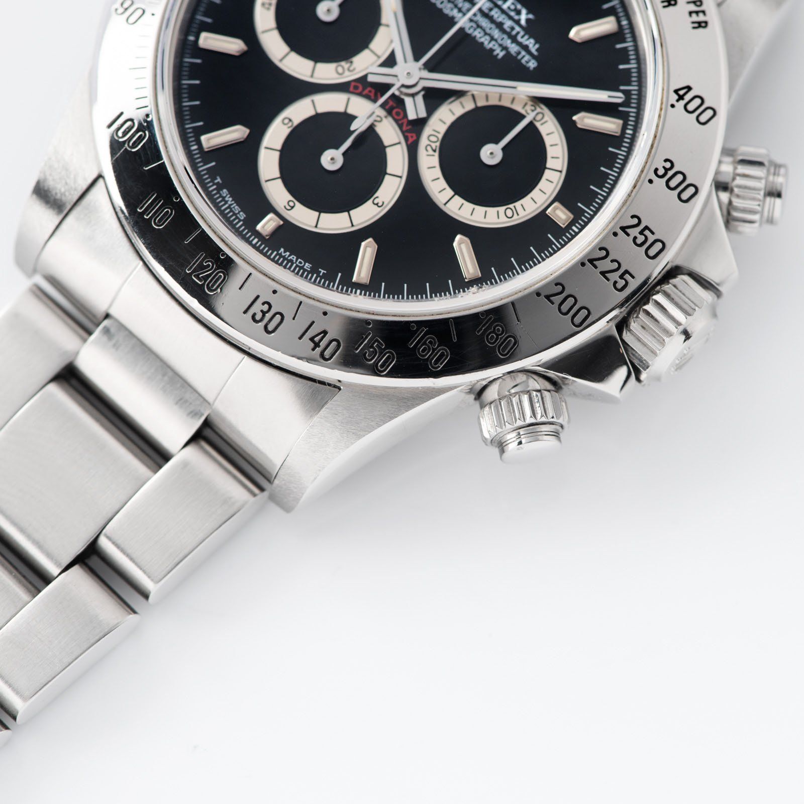 Rolex Daytona Steel 16520 Black Four Line Dial