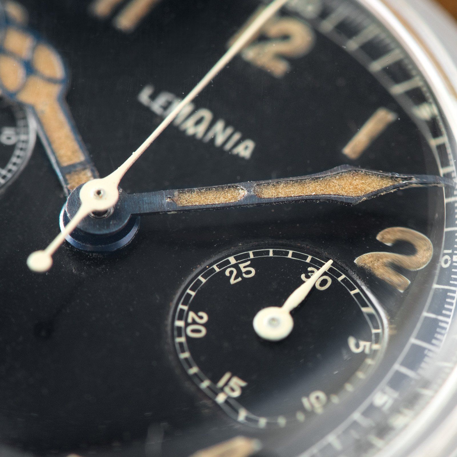 Lemania Two-Register Chronograph