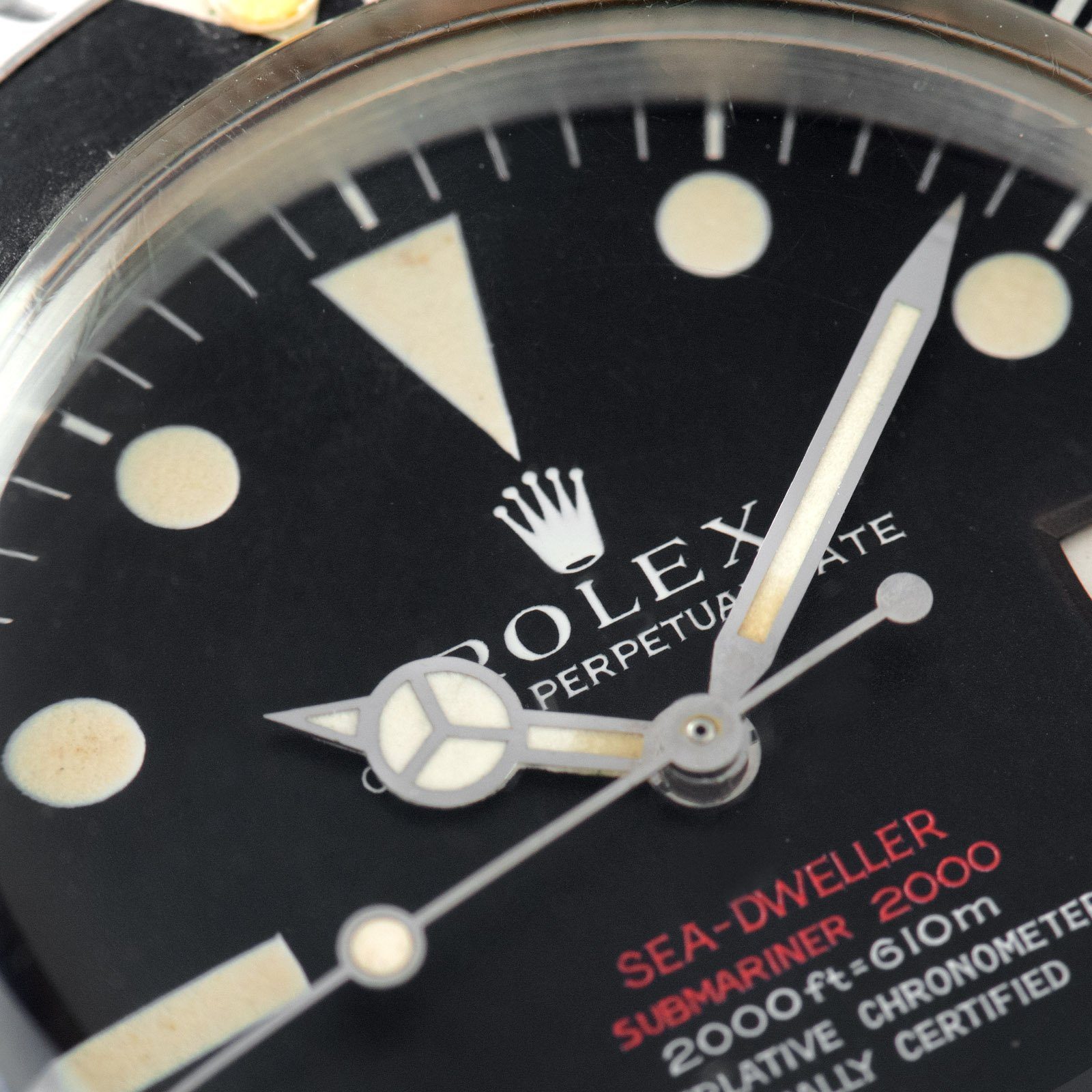 Rolex Double Red Seadweller Mk2 Dial 1665