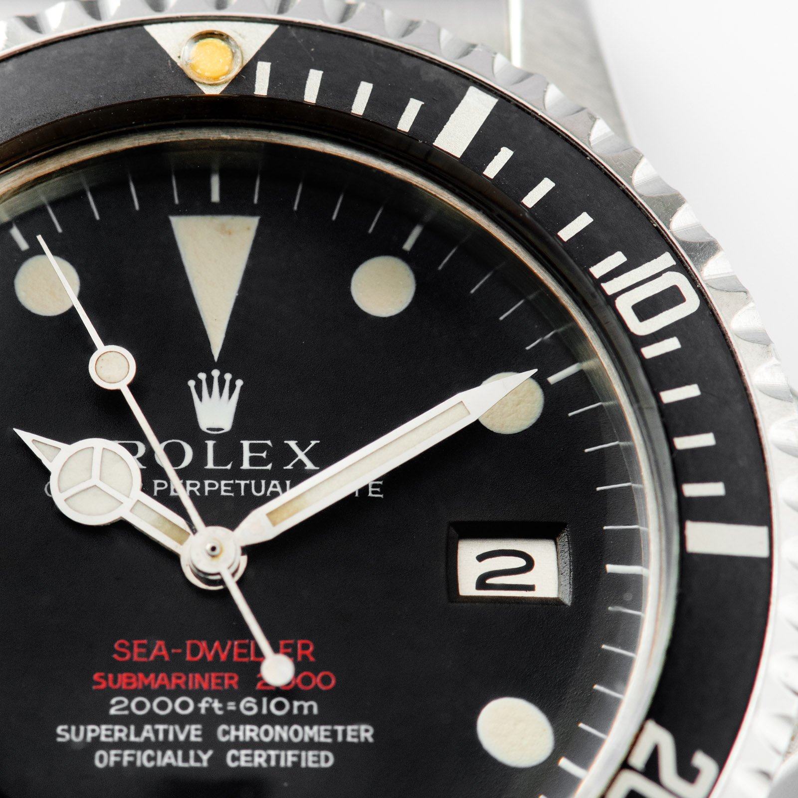 Rolex Double Red Seadweller Mk2 Dial 1665