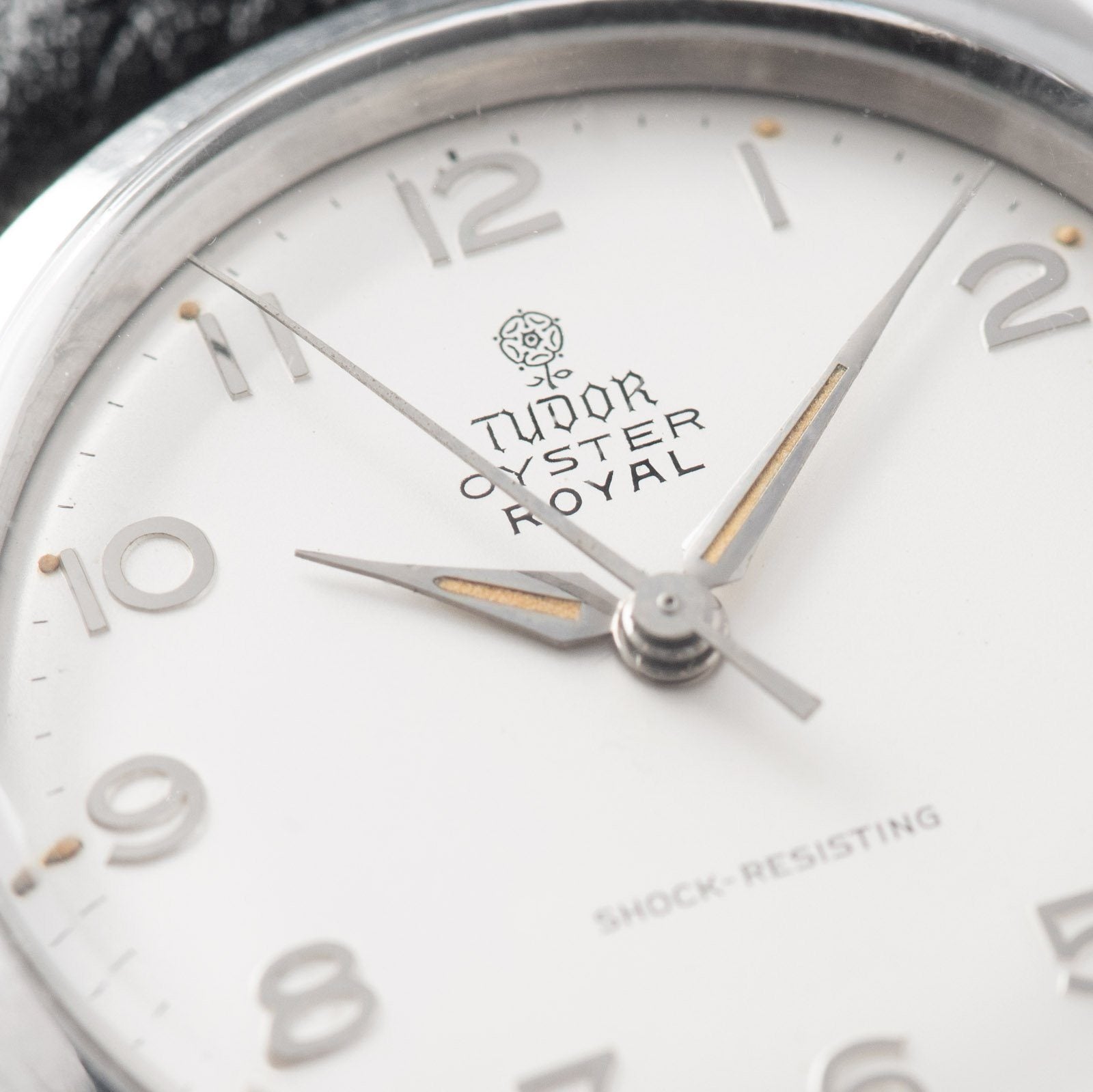 Tudor Oyster Royal Rare Arabic Silver Dial Reference 7934