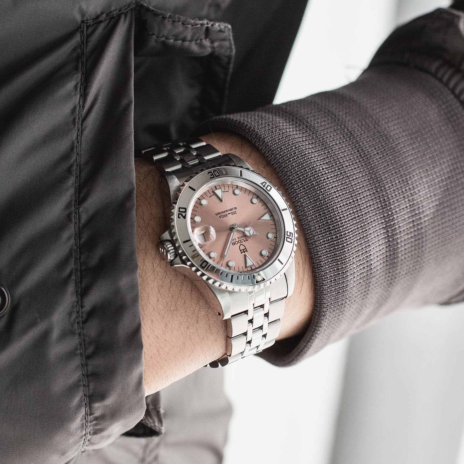 Tudor Submariner Prince Date Salmon Dial Reference 75190