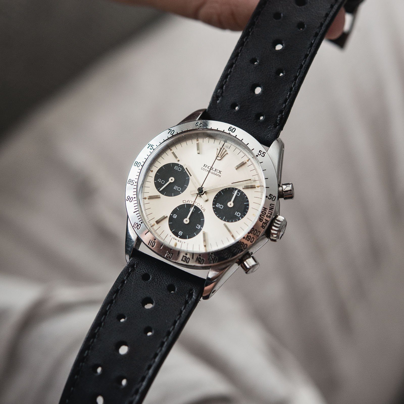 Rolex Vintage Daytona 6239 Silver T SWISS T Dial