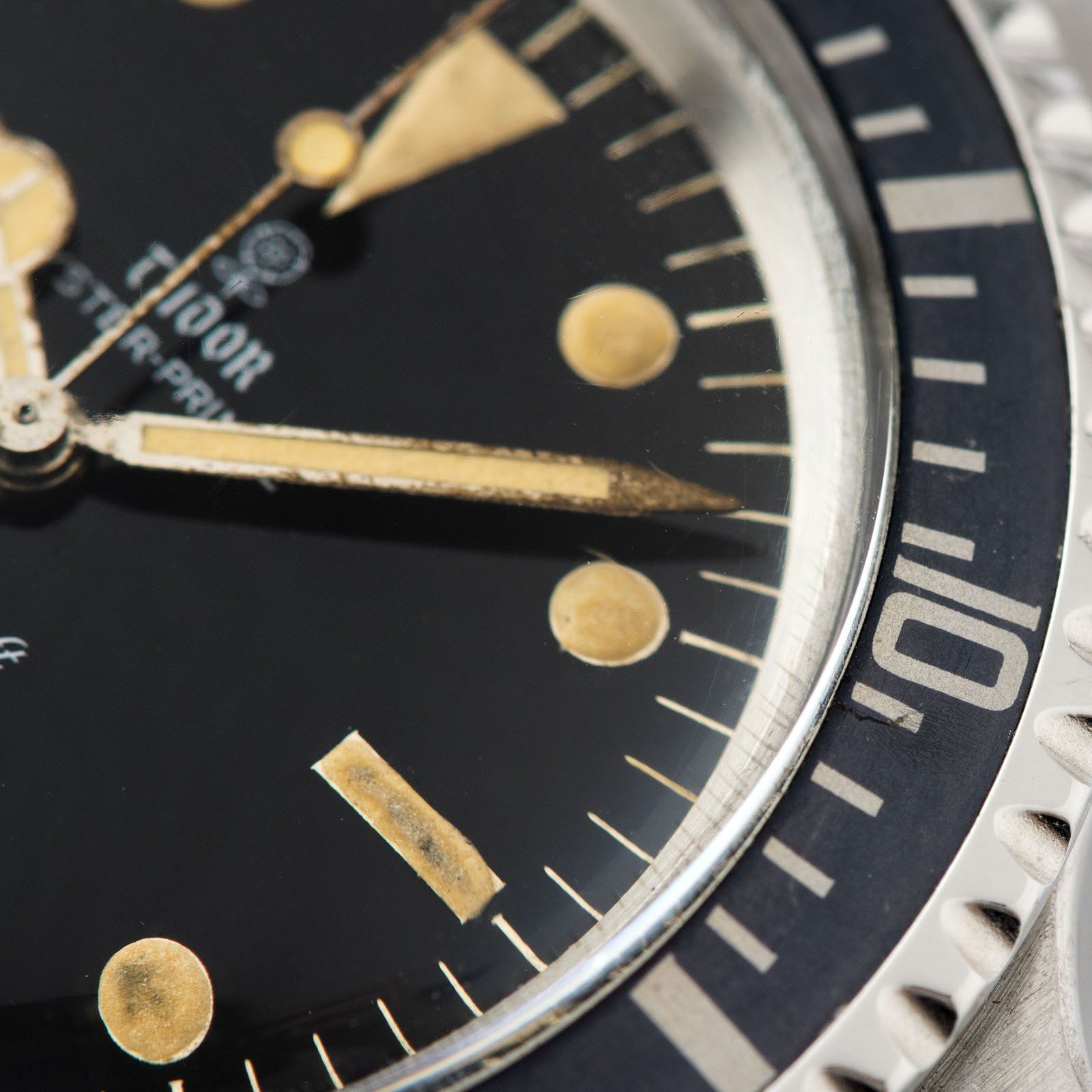 Tudor Submariner Ref 7928 Gilt Minute Track