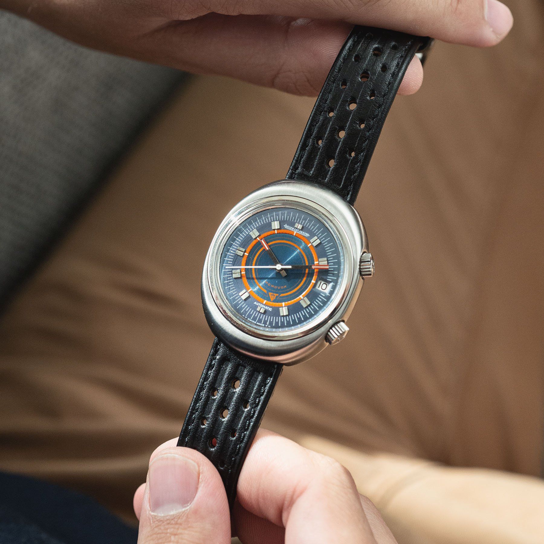 Jaeger Lecoultre Memovox Ref E873 Speed Beat from 1970s