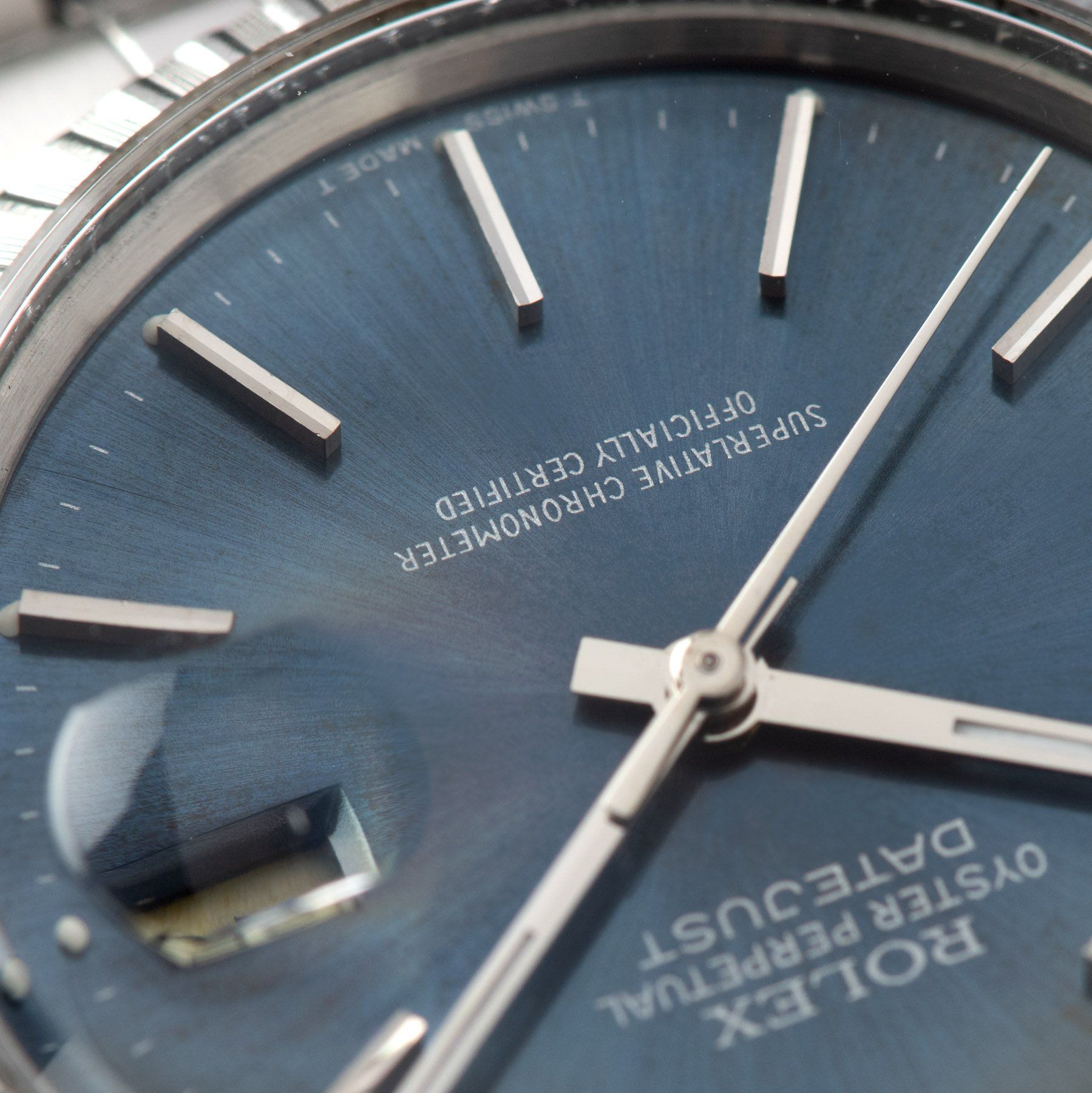 Rolex Datejust Blue Soleil Dial 16030