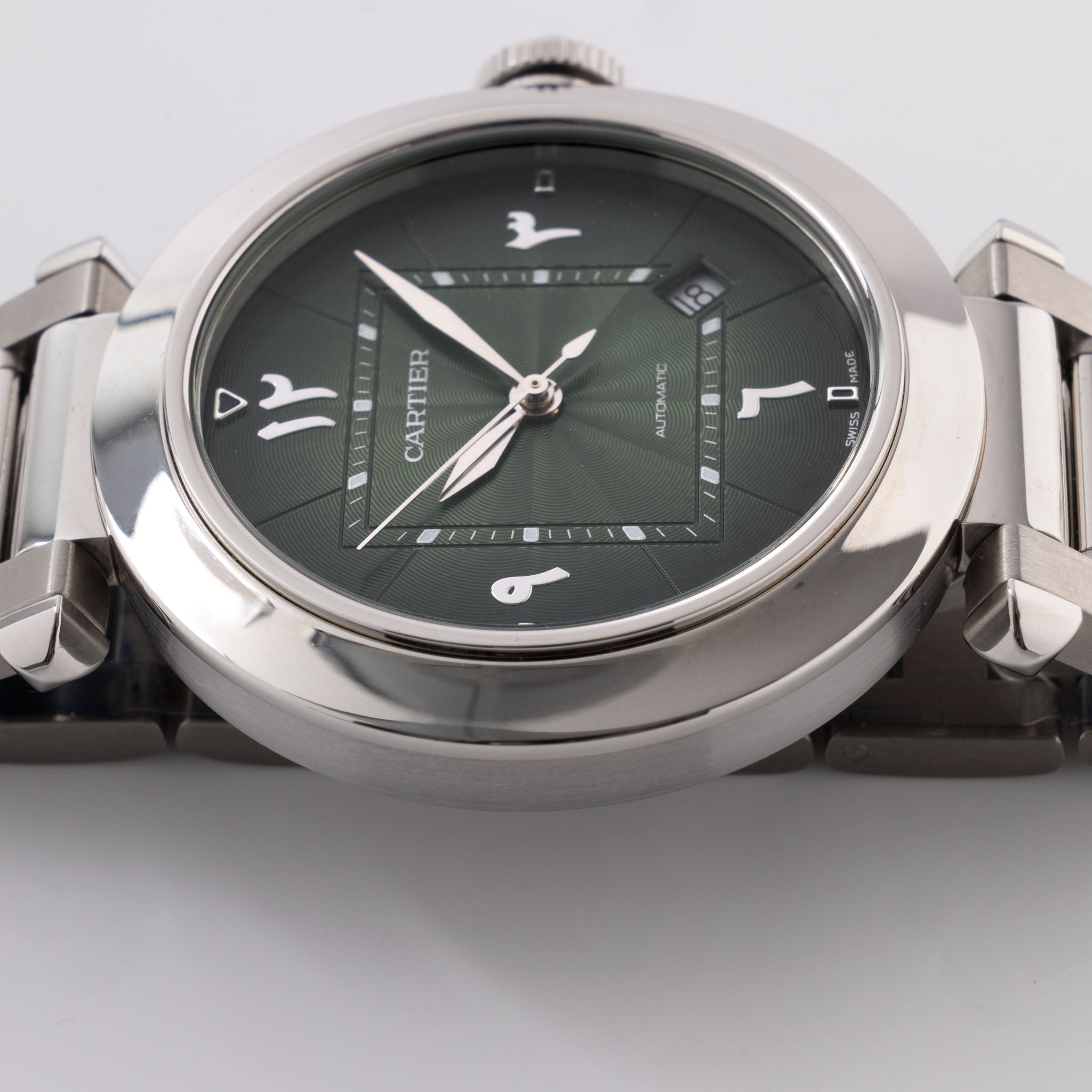 Cartier Pasha Green Middle East limited Edition with Warrantee Card