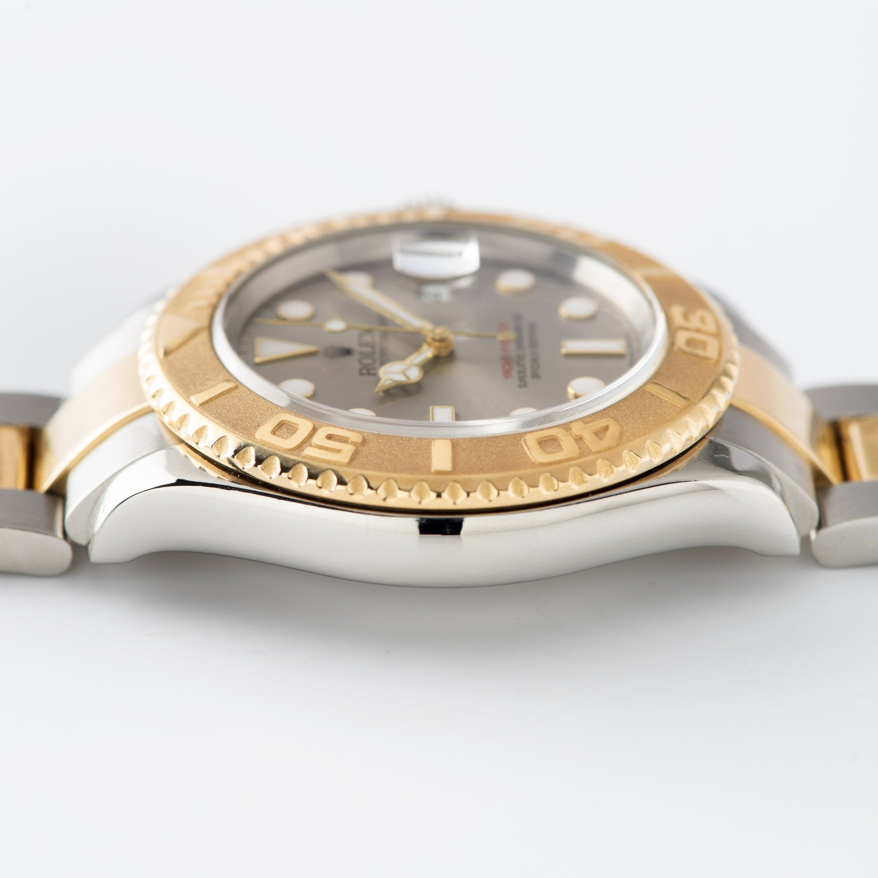Rolex Yachtmaster Steel and Gold 16623 Grey Dial