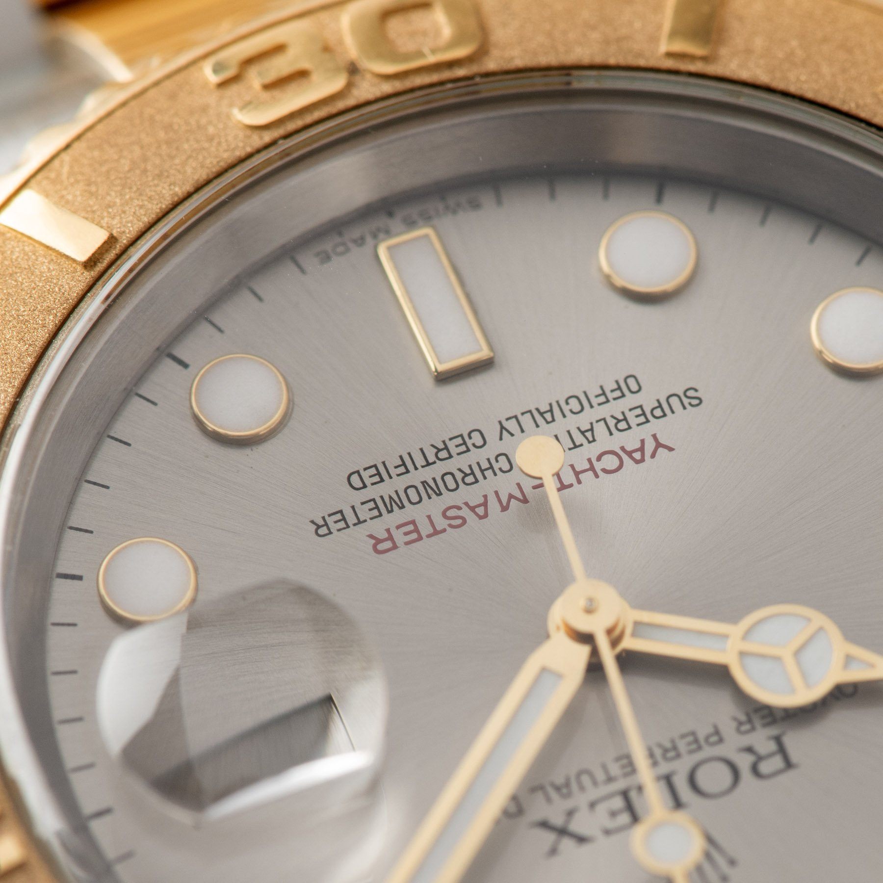 Rolex Yachtmaster Steel and Gold 16623 Grey Dial