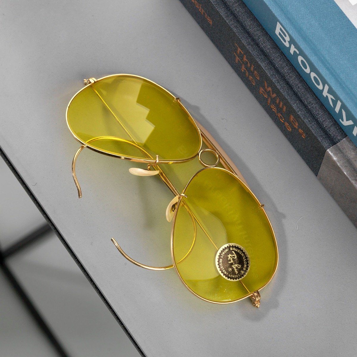 Vintage Ray Ban Shooter Kalichrome 62mm B&L USA Sunglasses