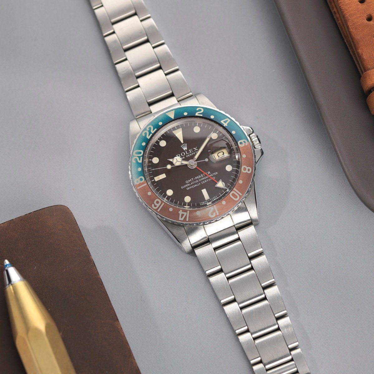Rolex 1675 Tropical MK1 GMT Master