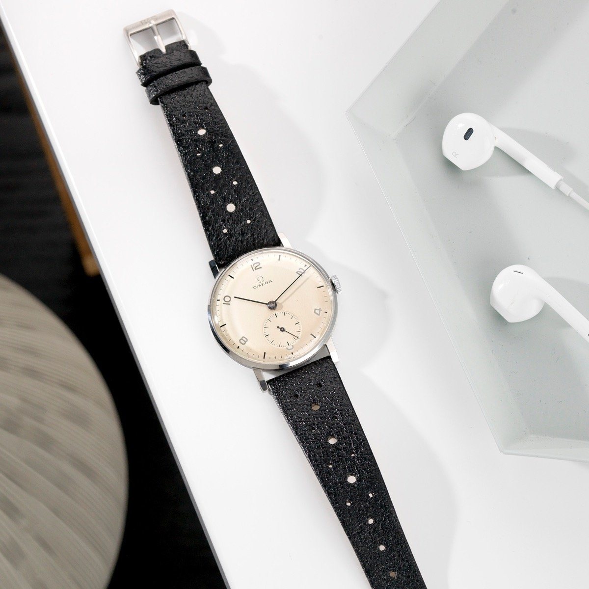 Omega Square Lug 37,5mm Jumbo Calatrava Cal. 265 1940s