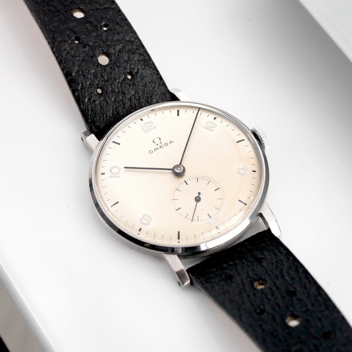 Omega Square Lug 37,5mm Jumbo Calatrava Cal. 265 1940s