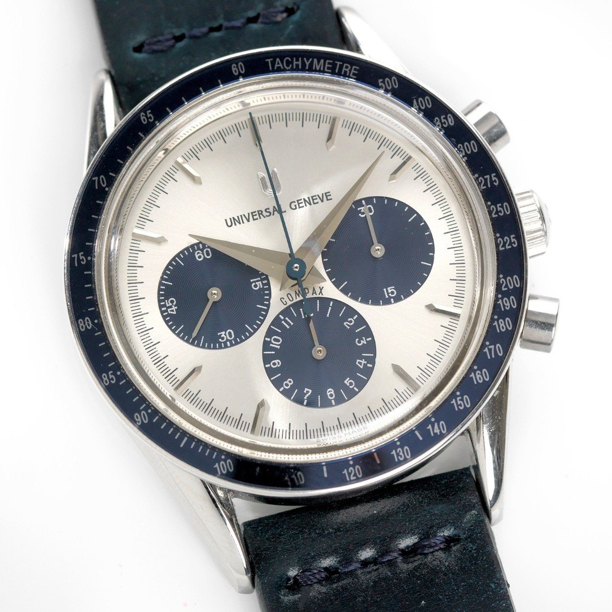 Universal Geneve Blue Compax Reference 884.495