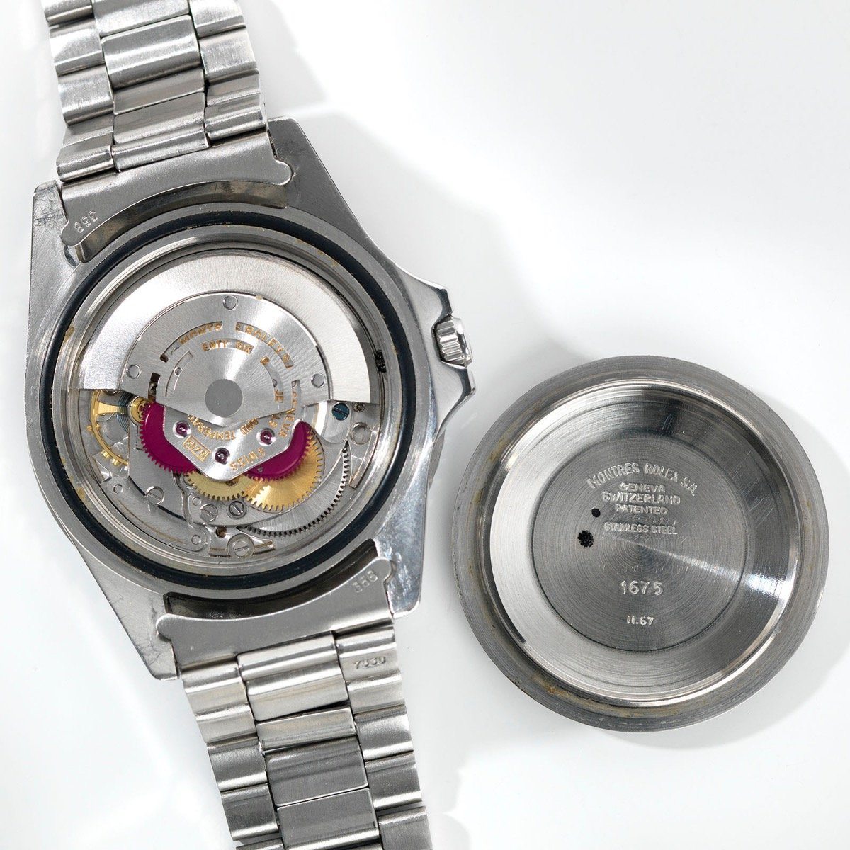 Rolex 1675 Mk1 Pink Lady GMT Master Long E
