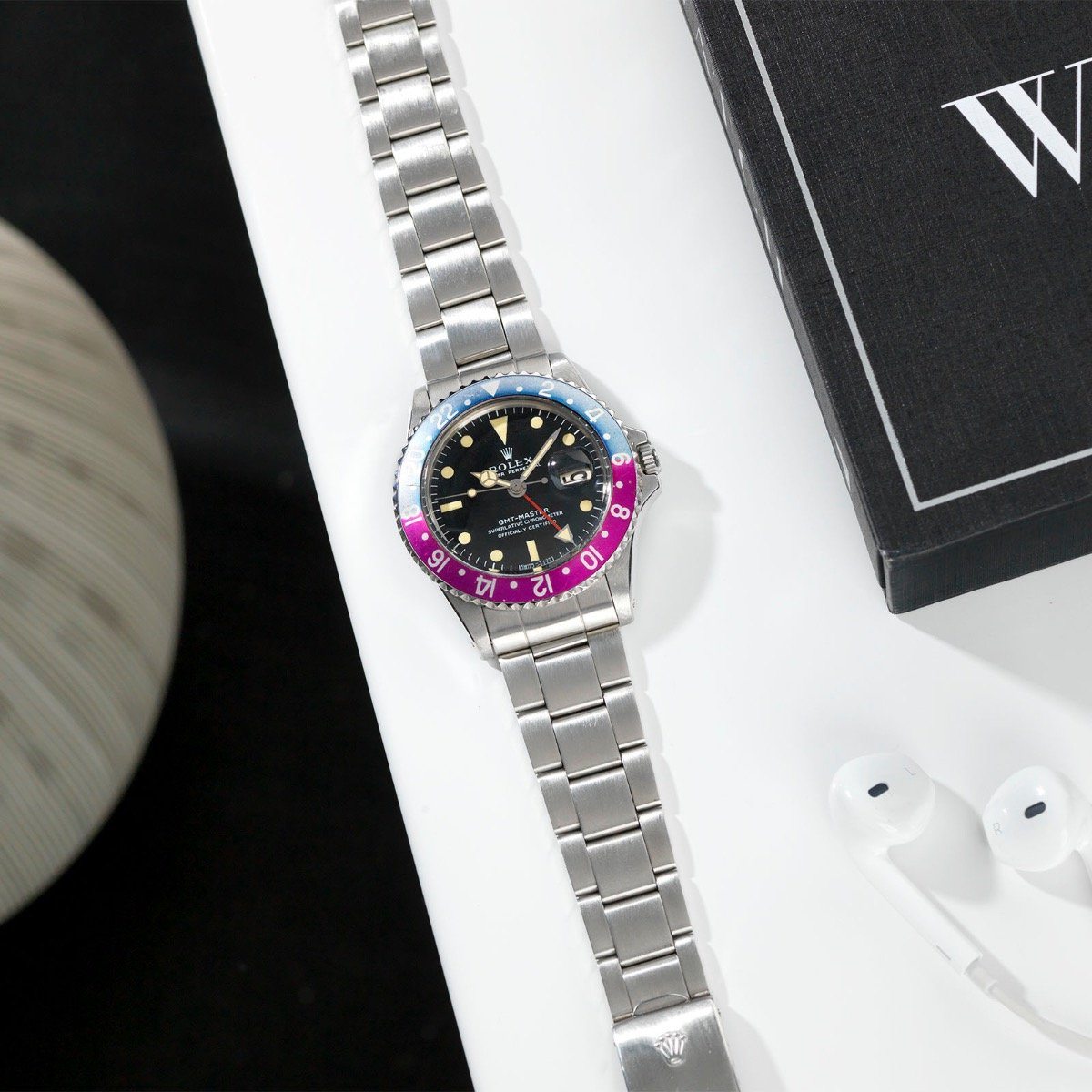 Rolex 1675 Mk1 Pink Lady GMT Master Long E