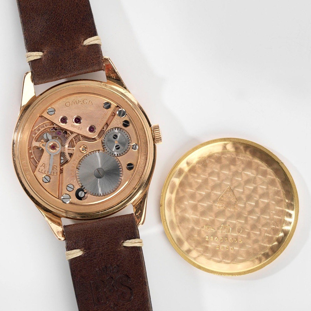 Omega Calatrava 1940s Large Case 38mm