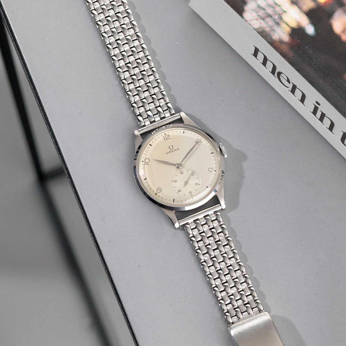 Omega Calatrava Dresswatch 1940s Large Case 38mm