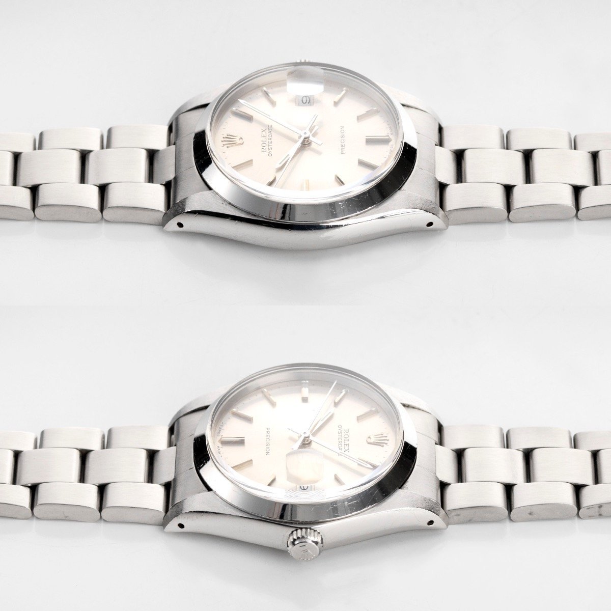 Rolex Oysterdate Silver Dial Reference 6694