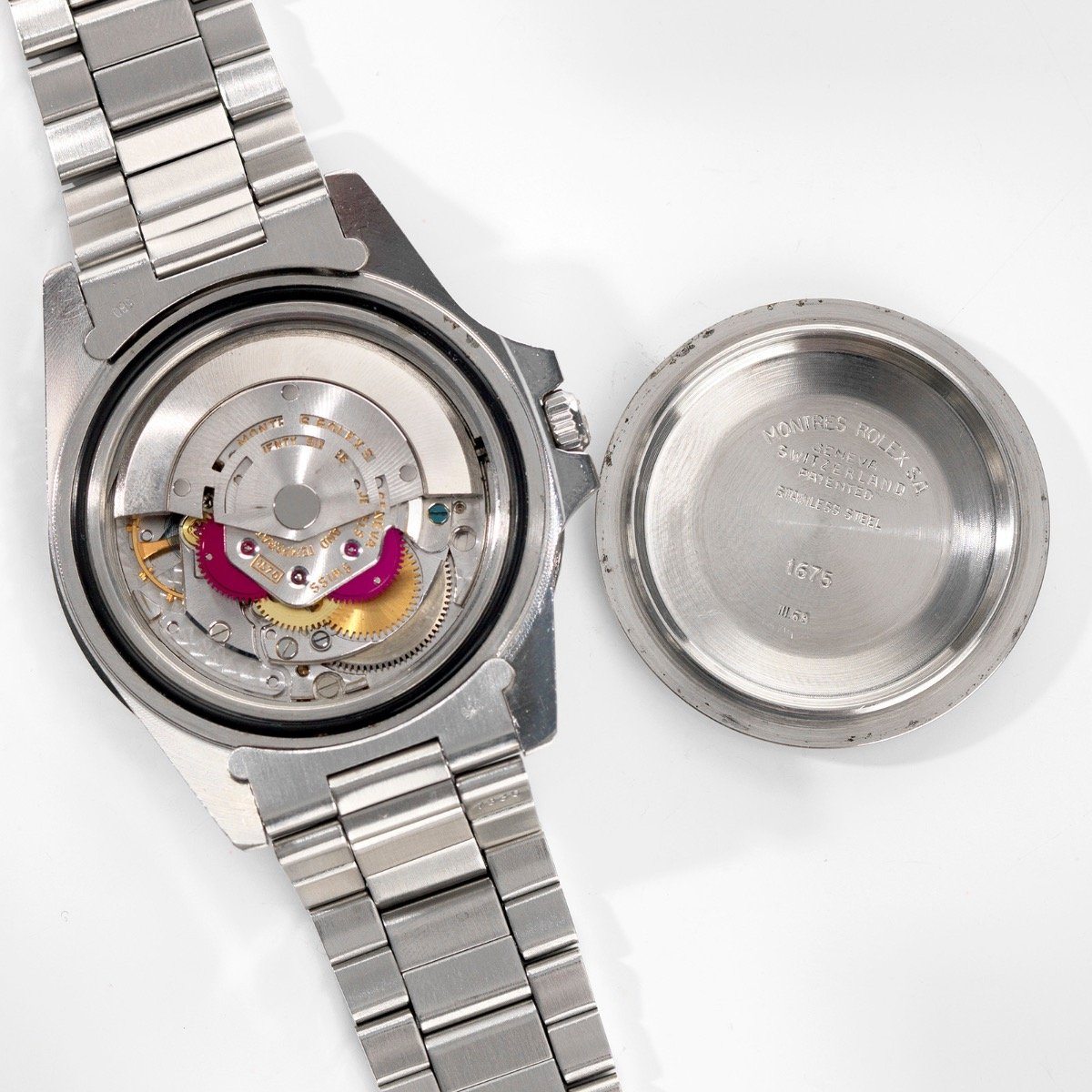 Rolex 1675 Mk1 –Long E Pink Lady GMT Master