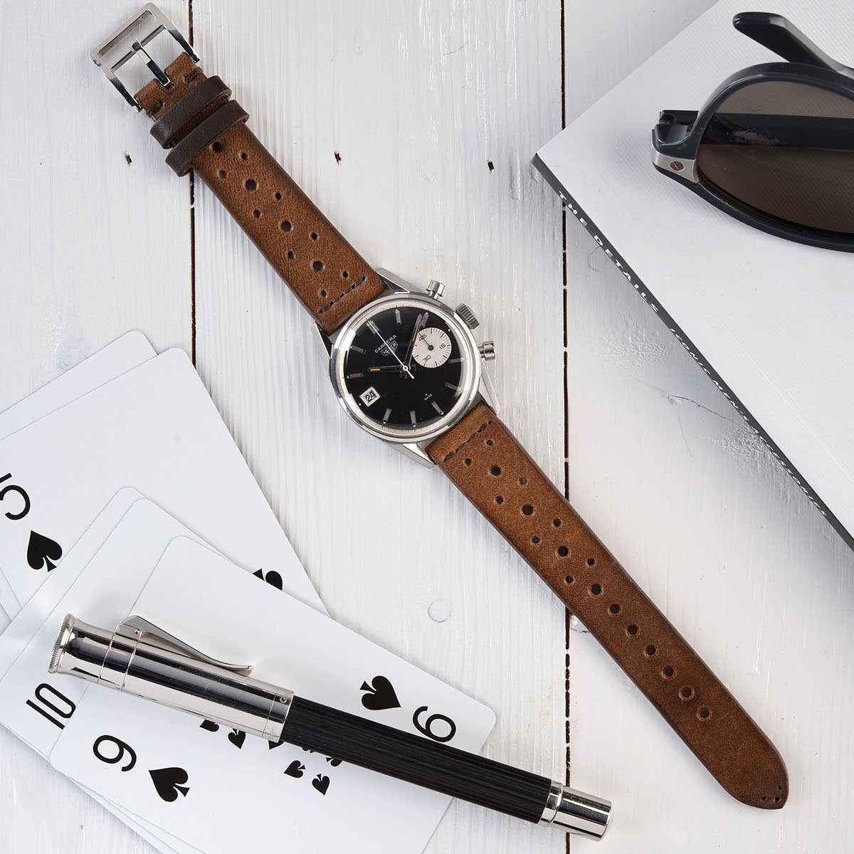 RARE HEUER CARRERA DATO 3147 NS
