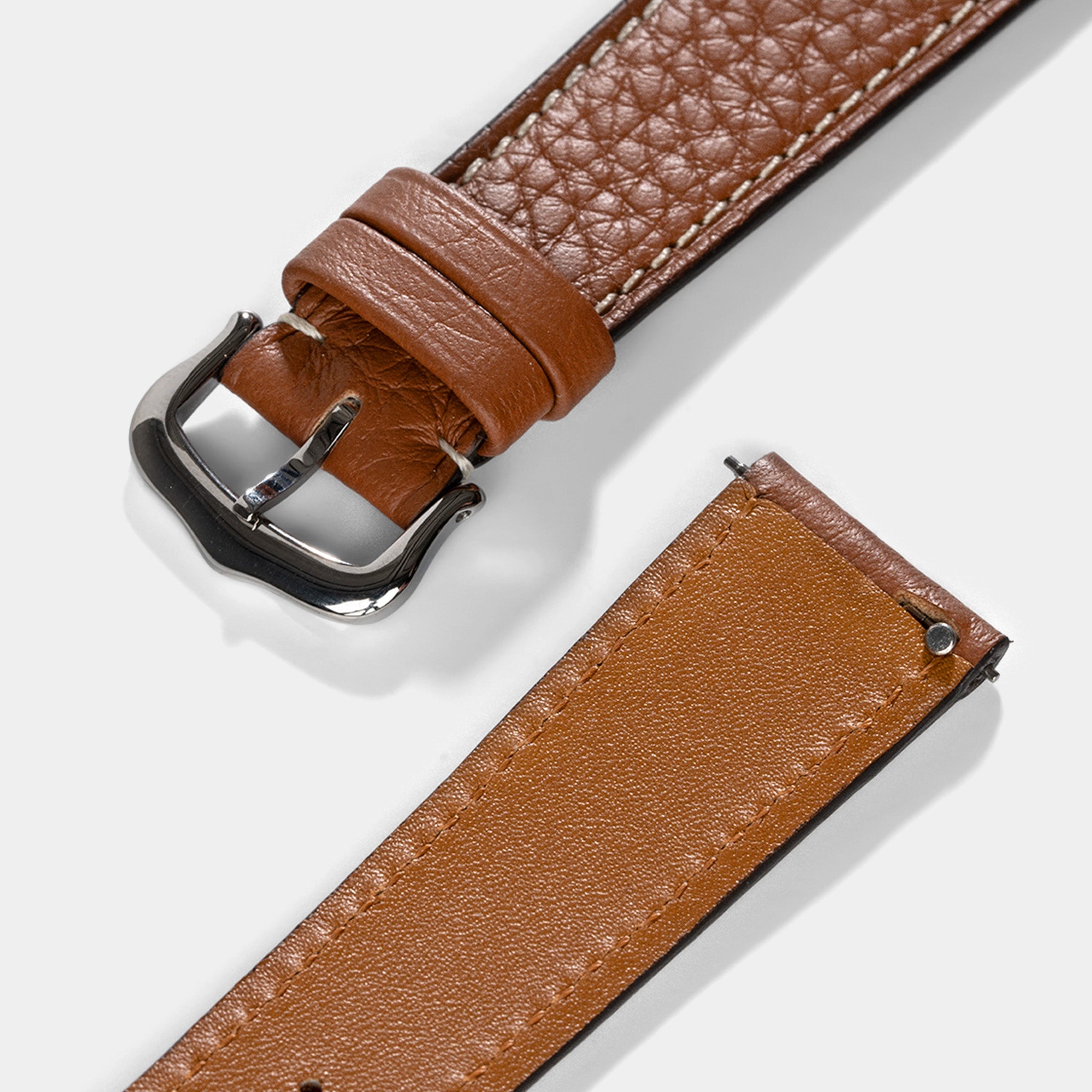Strap for Cartier Tank Must (2021-2024) - The Taurillon Brown
