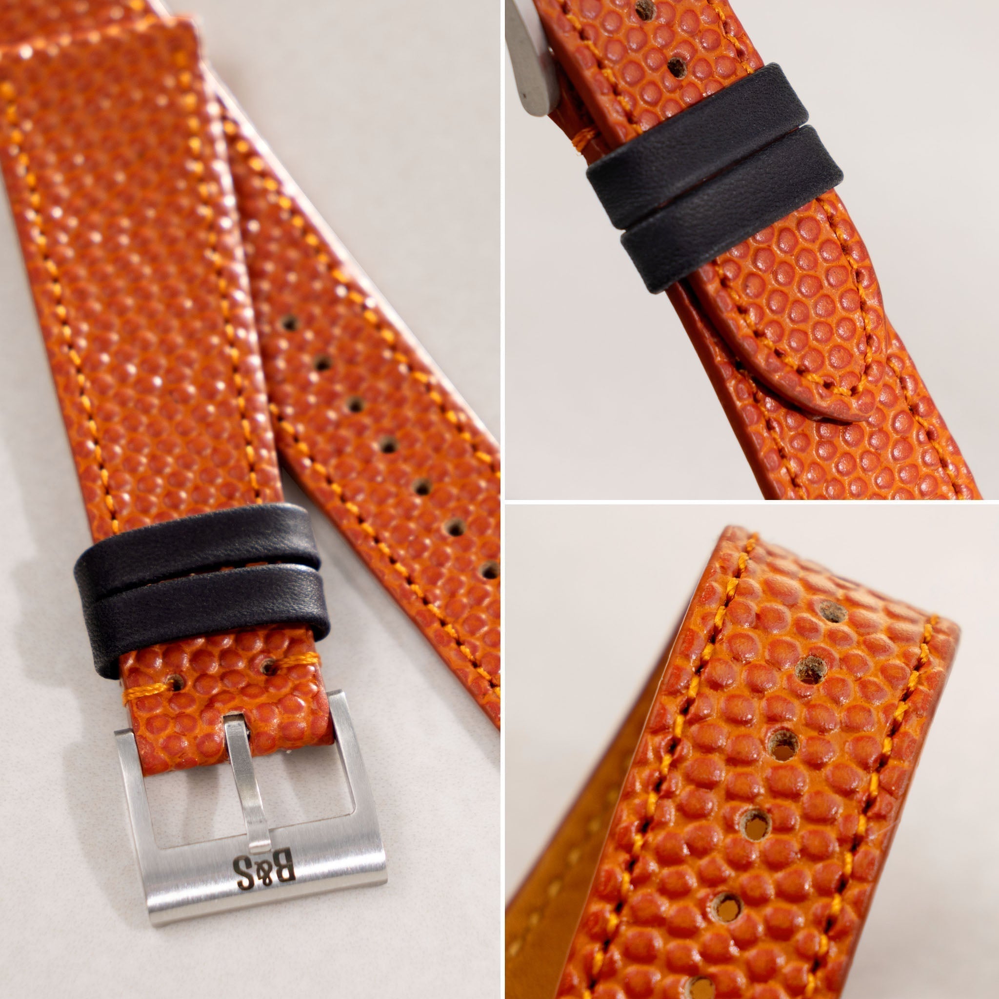 The Basketball Watch Strap – Horween Leather – Jubilee Edition