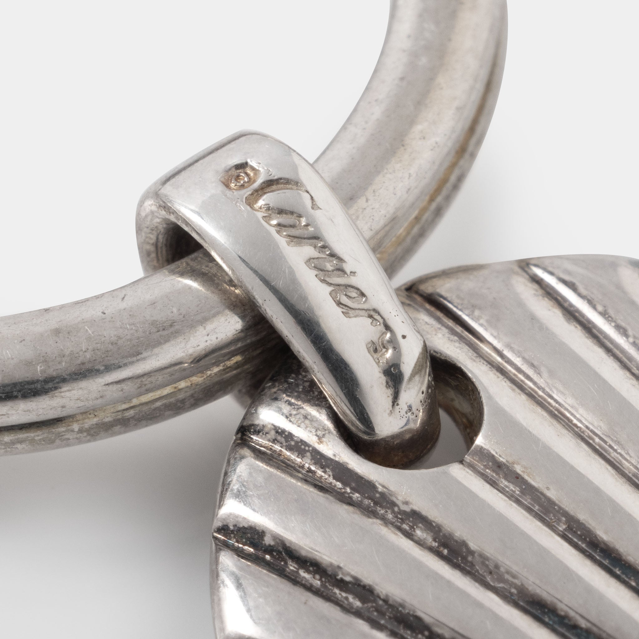 Cartier Key ring in sterling  silver 925