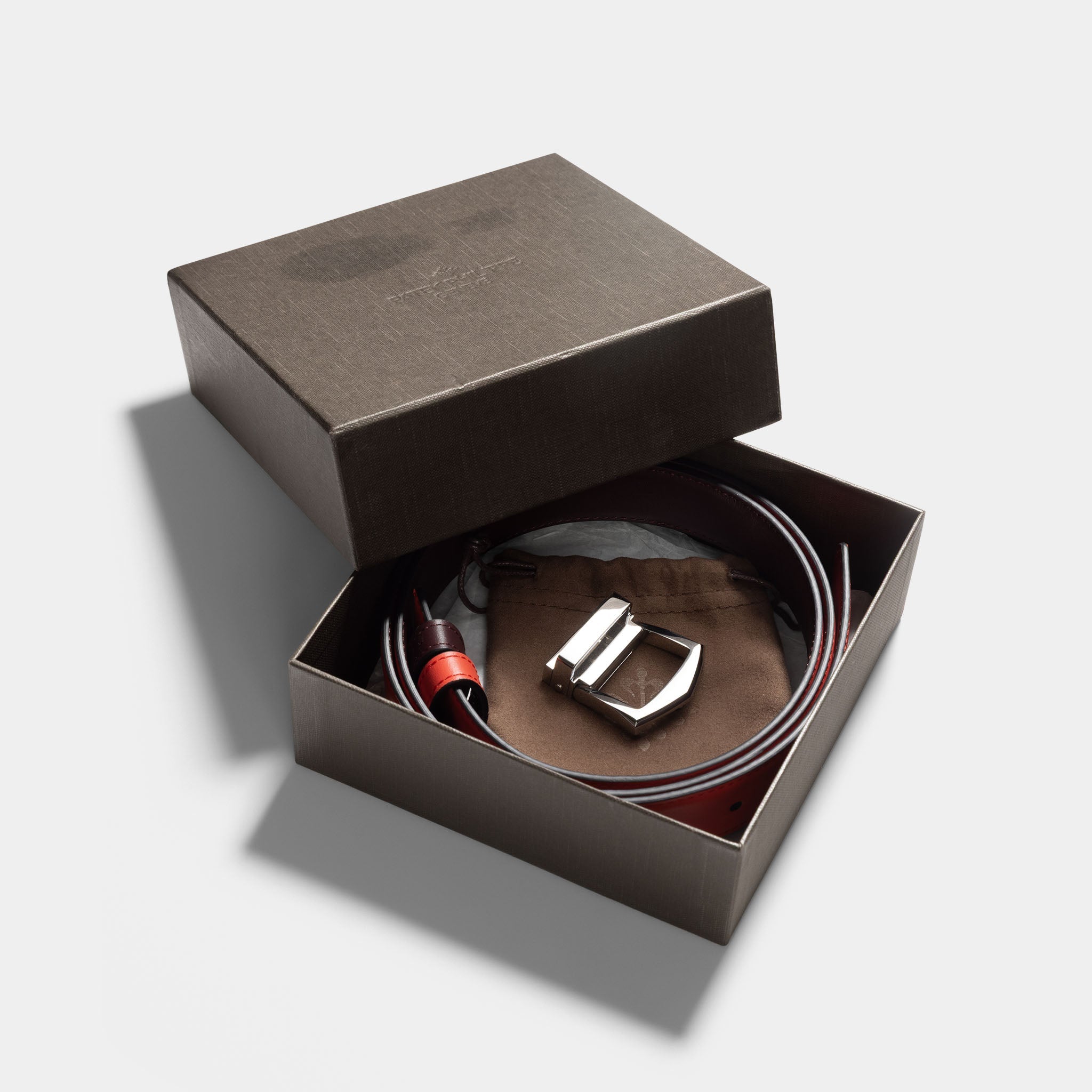 Patek Philippe ladies reversible leather belt