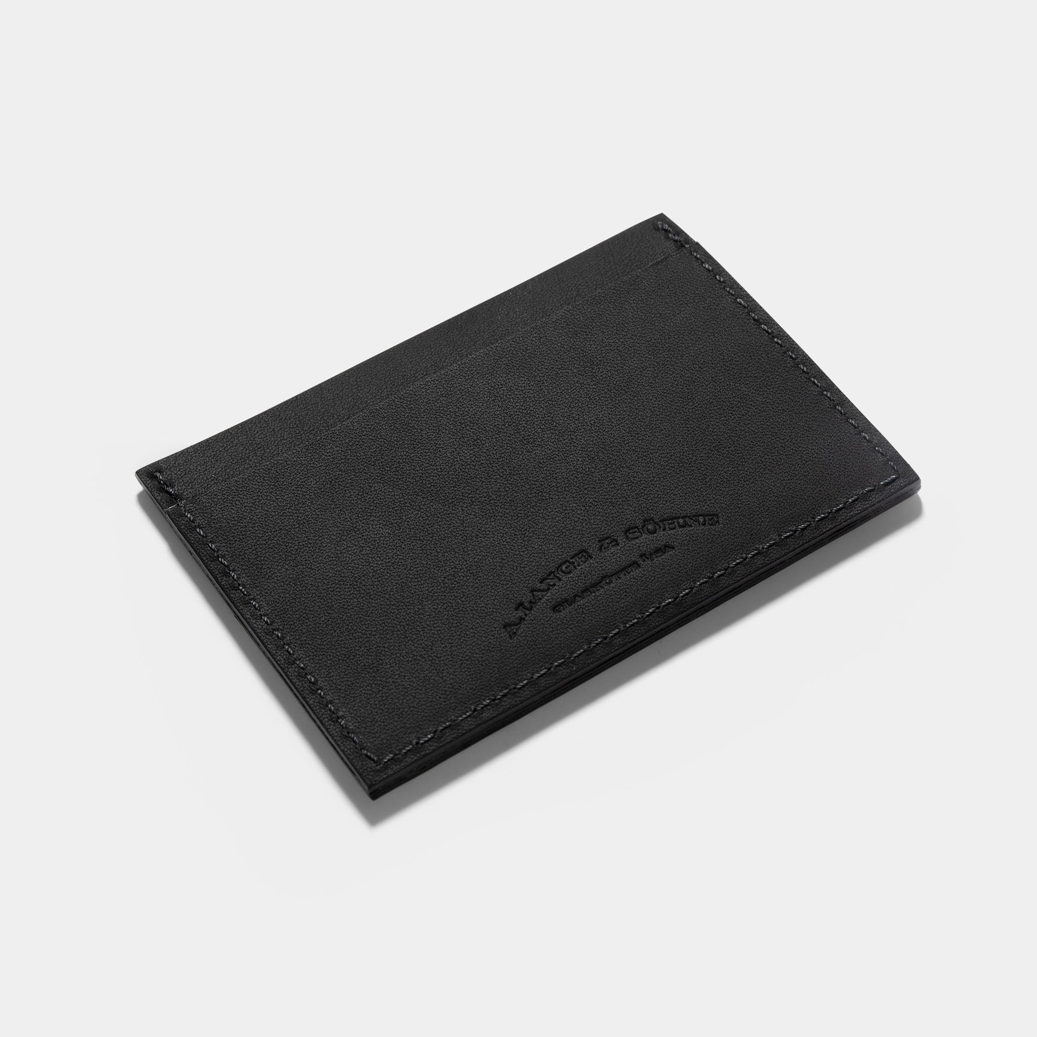 A.Lange & Söhne Black Leather Card Holder