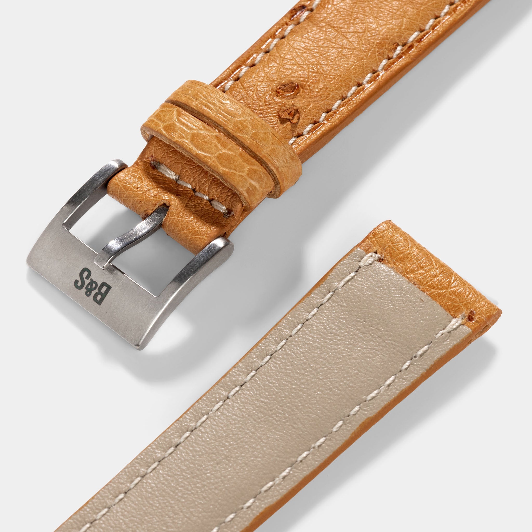 The Ostrich Leather Watch Strap