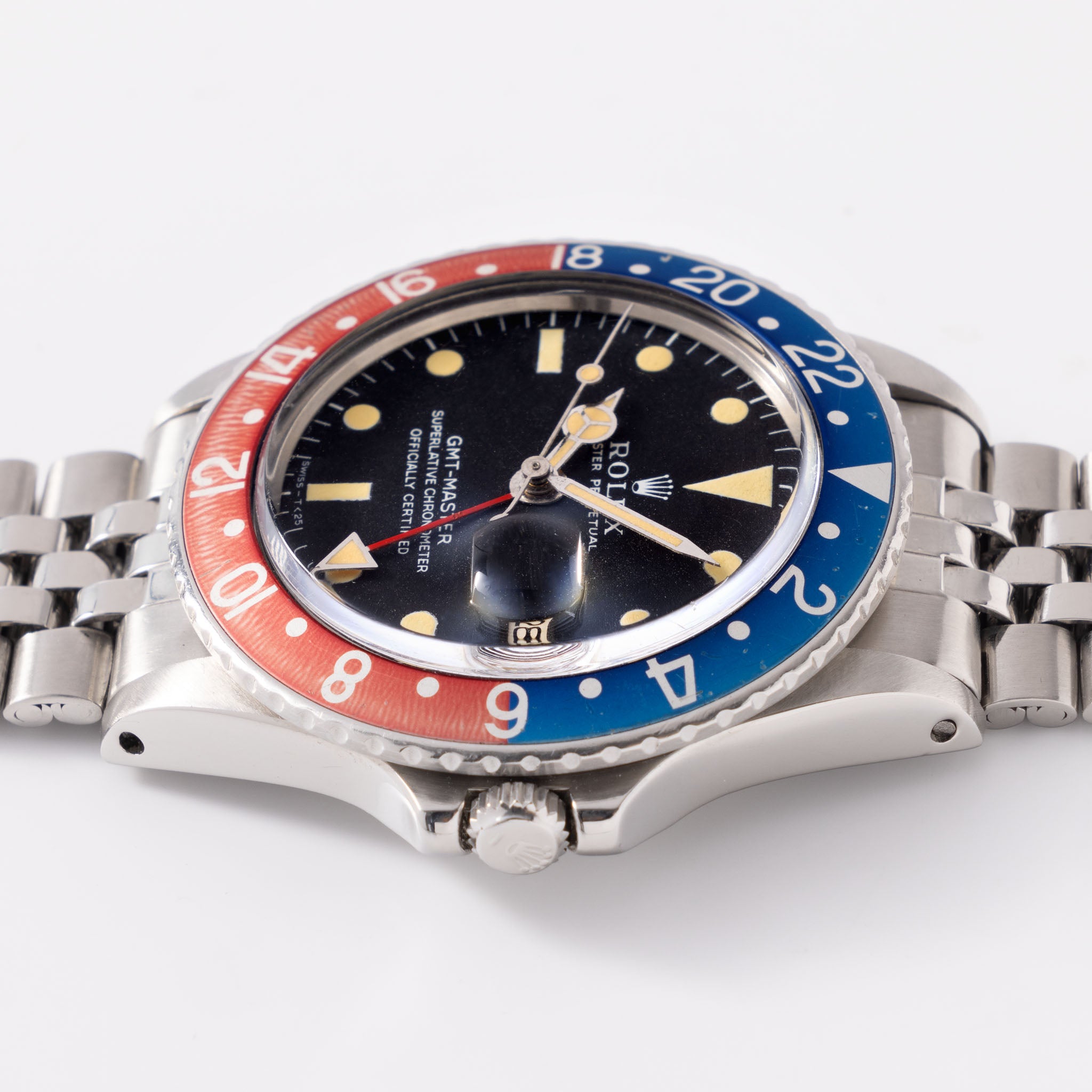 Rolex GMT-Master 1675 Long-E Dial Pepsi Bezel Insert