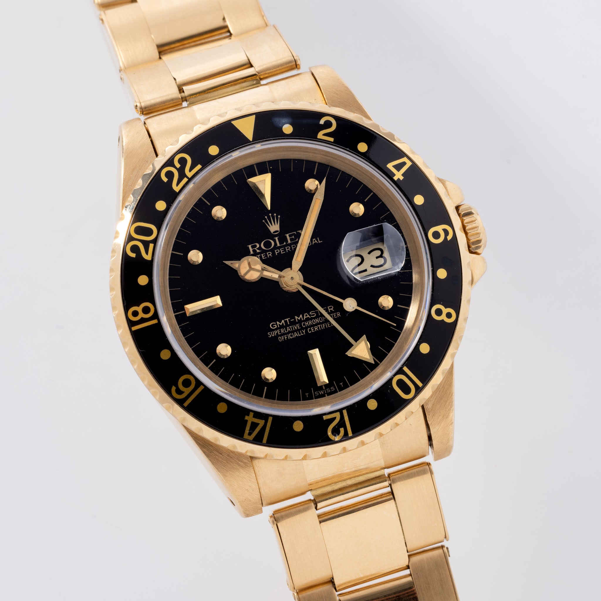Rolex GMT-Master Black Nipple Dial Ref 16758
