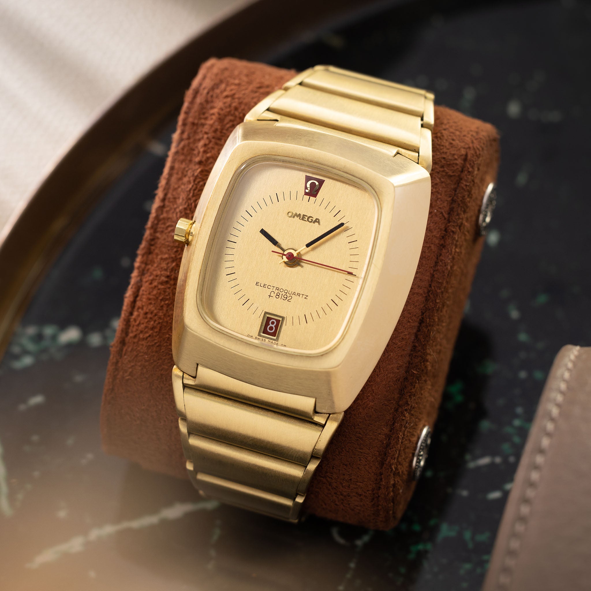 Omega Reference Beta 21 Movement in 18kt Yellow Gold