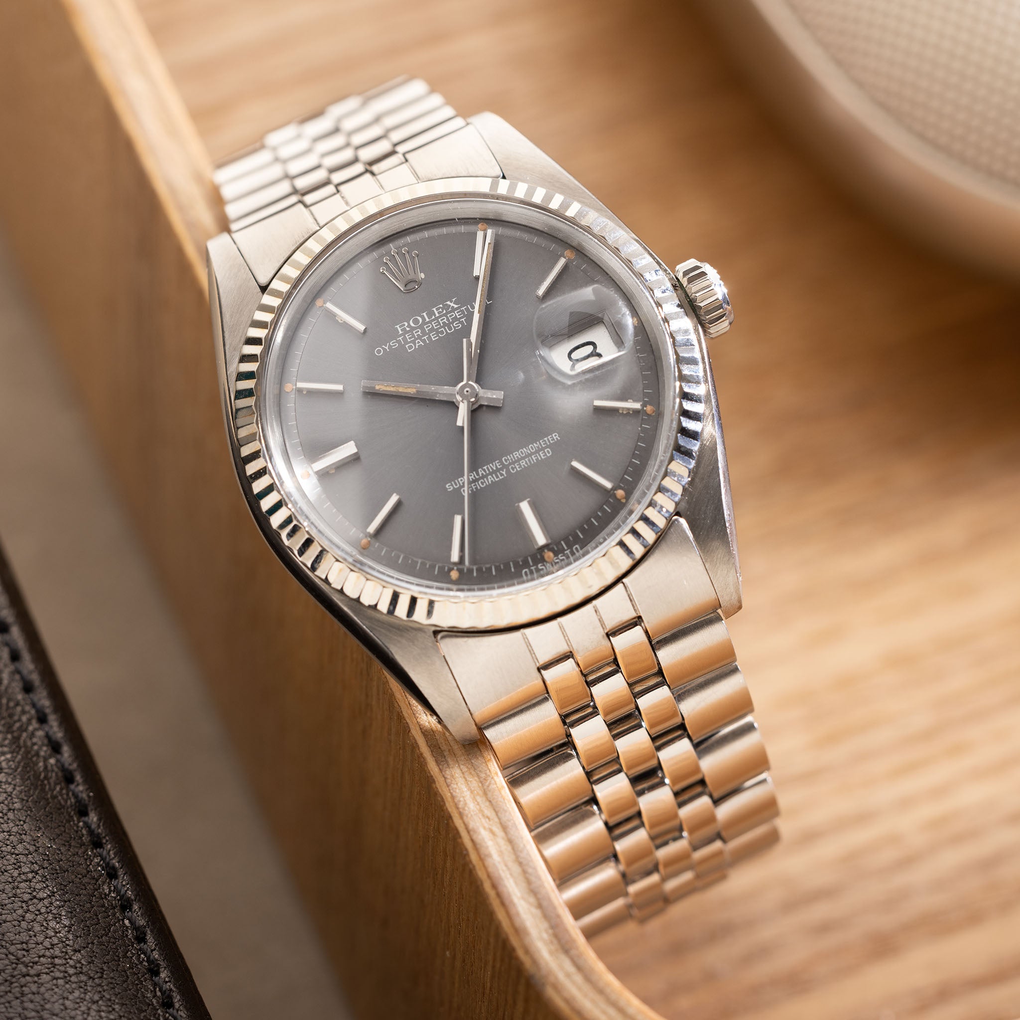 Rolex Datejust 1601 Grey Sigma Dial