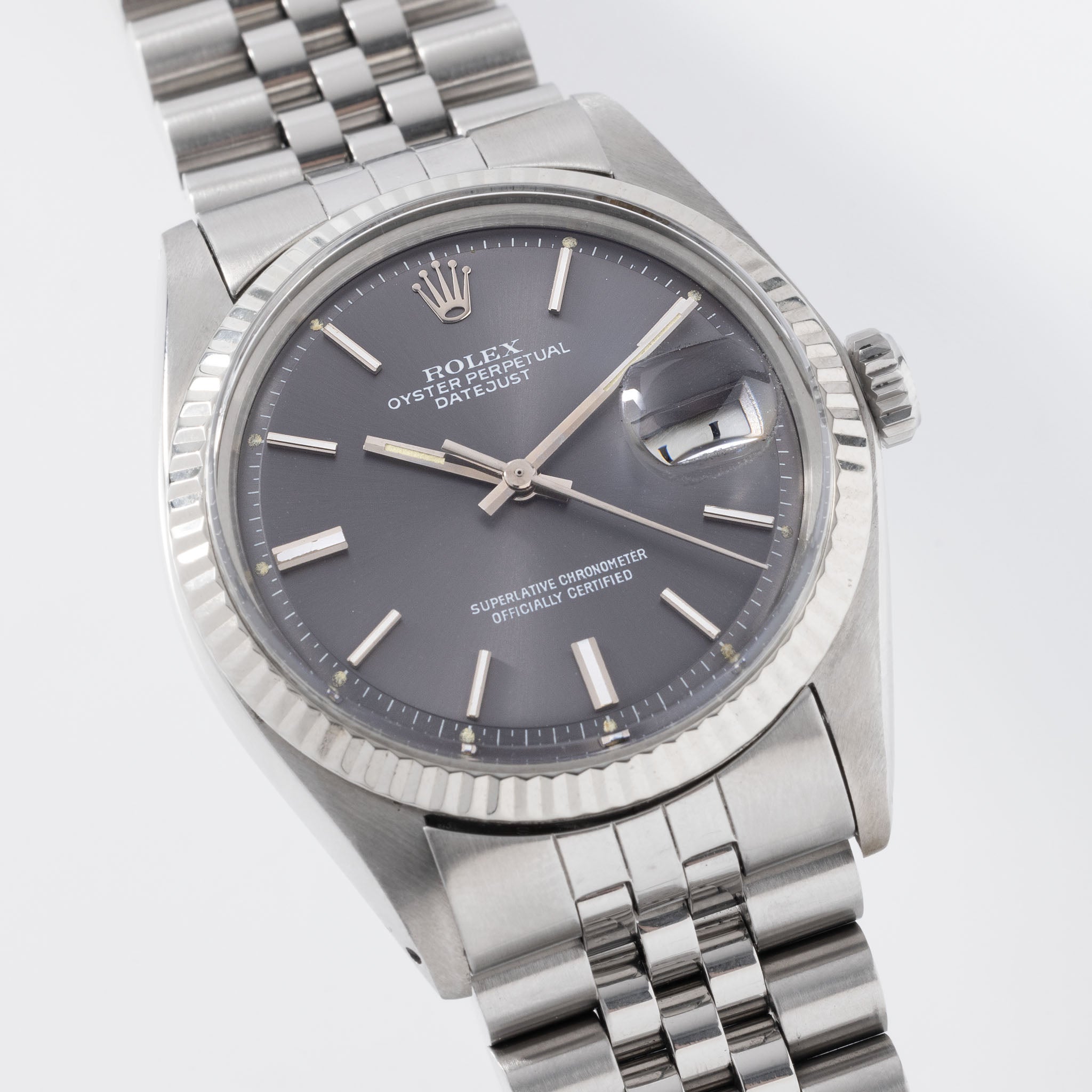 Rolex Datejust 1601 Grey Sigma Dial