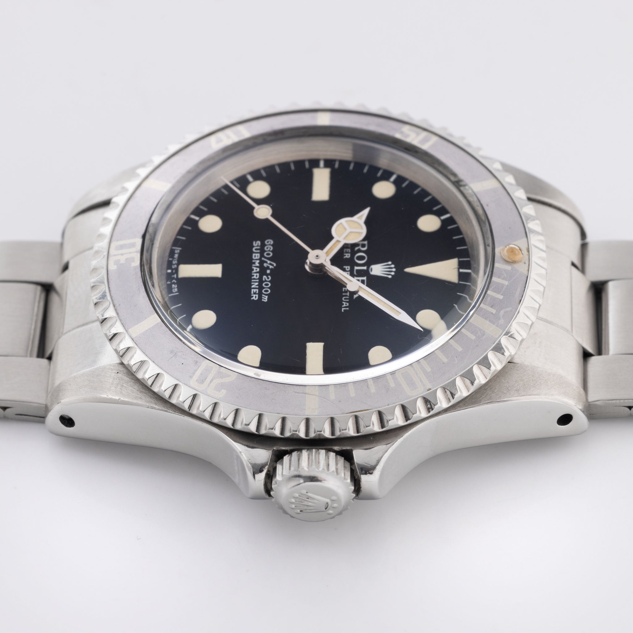 Rolex Submariner Serif Dial 5513 Ghost Insert