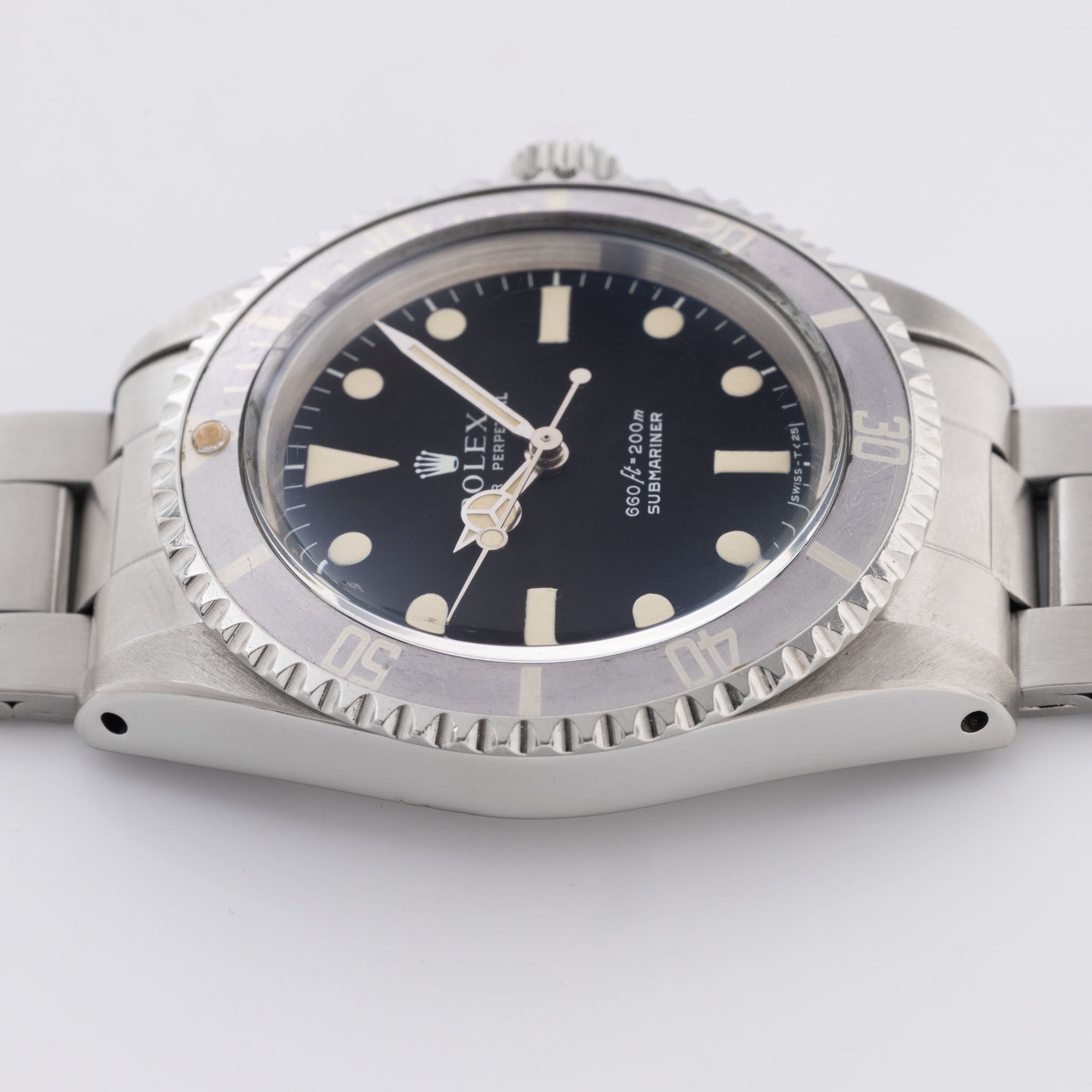 Rolex Submariner Serif Dial 5513 Ghost Insert