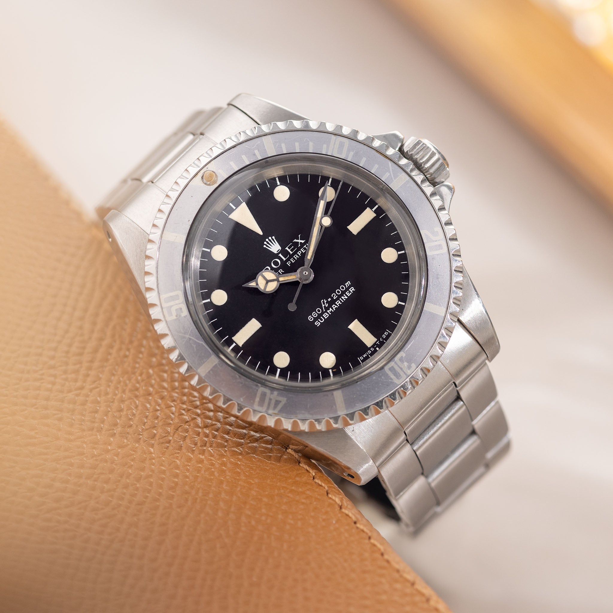 Rolex Submariner Serif Dial 5513 Ghost Insert