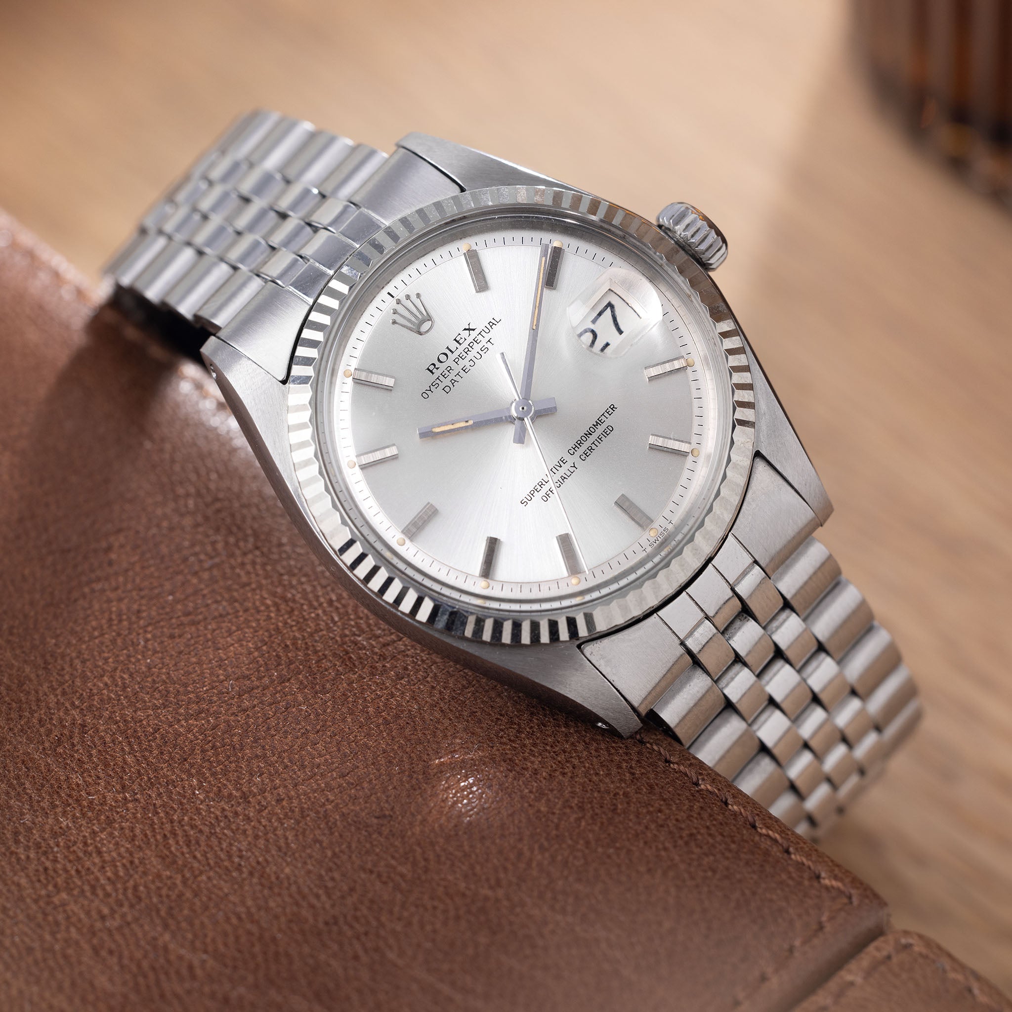 Rolex Day-Date Yellow Gold Grey Colour Change Dial Ref 1803