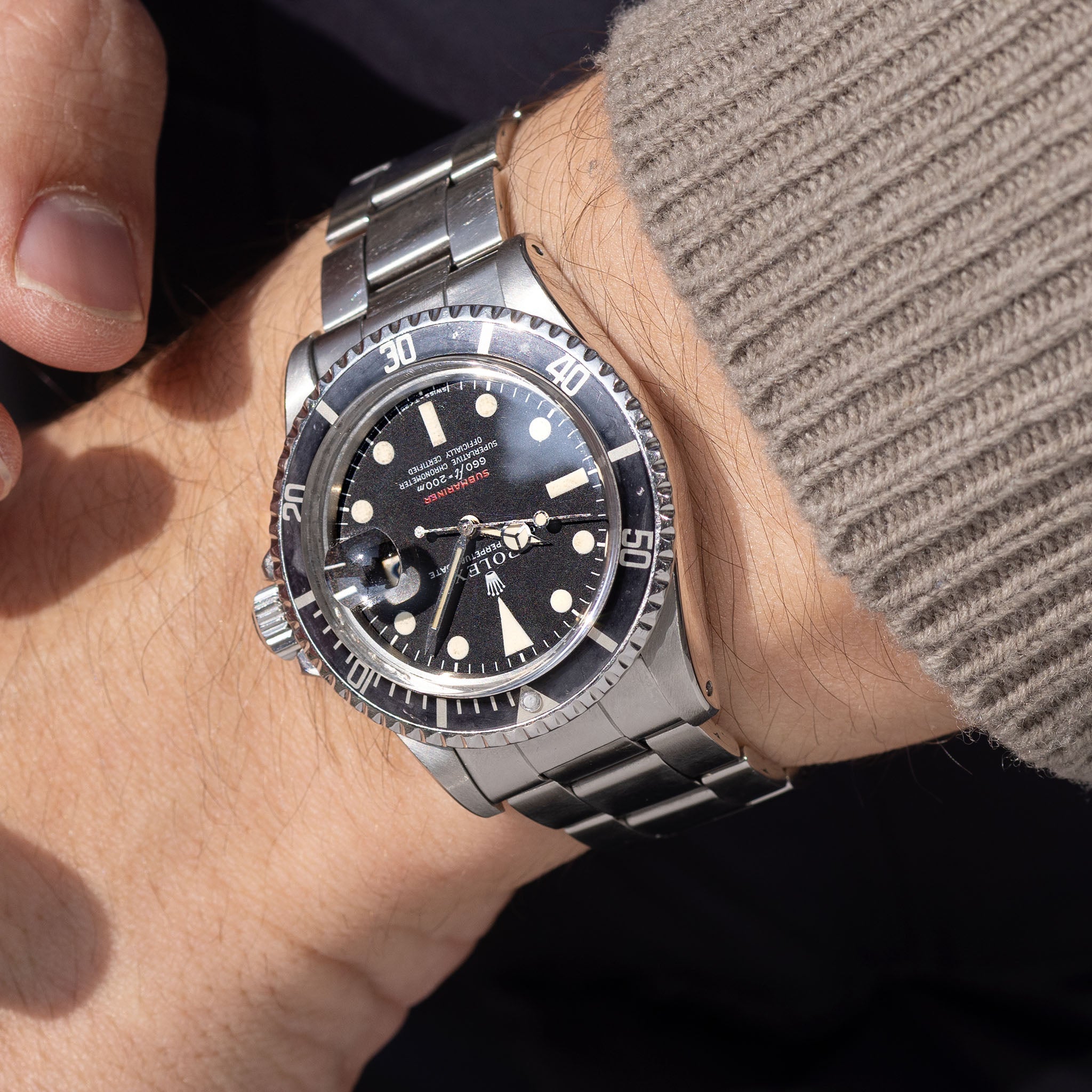 Rolex Submariner 1680 Red MK4 Dial