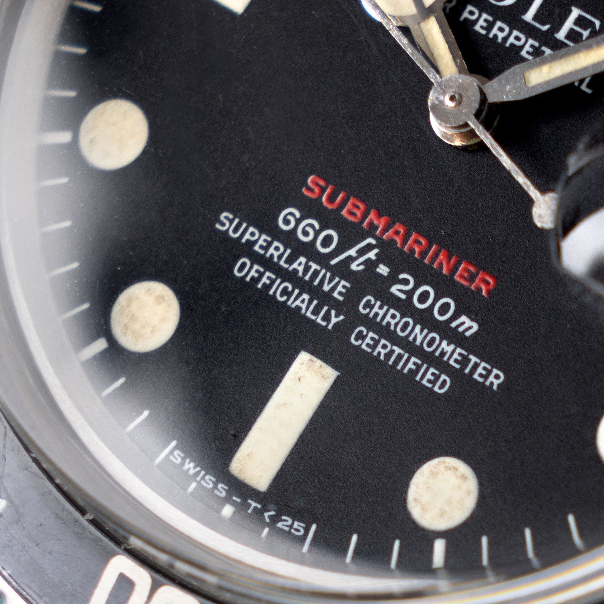 Rolex Submariner 1680 Red MK4 Dial