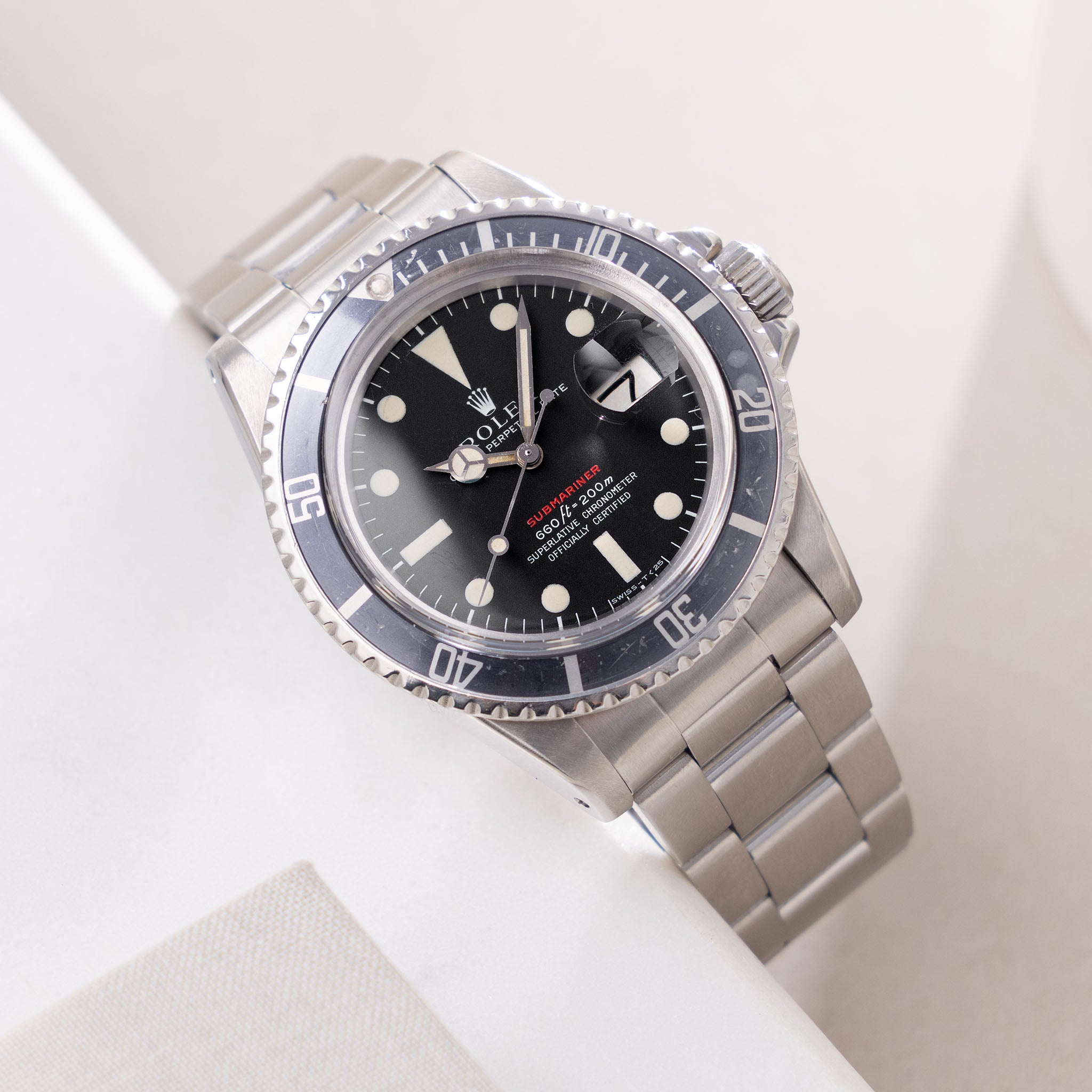 Rolex Submariner Date 1680 Mk4 Red Sub Dial