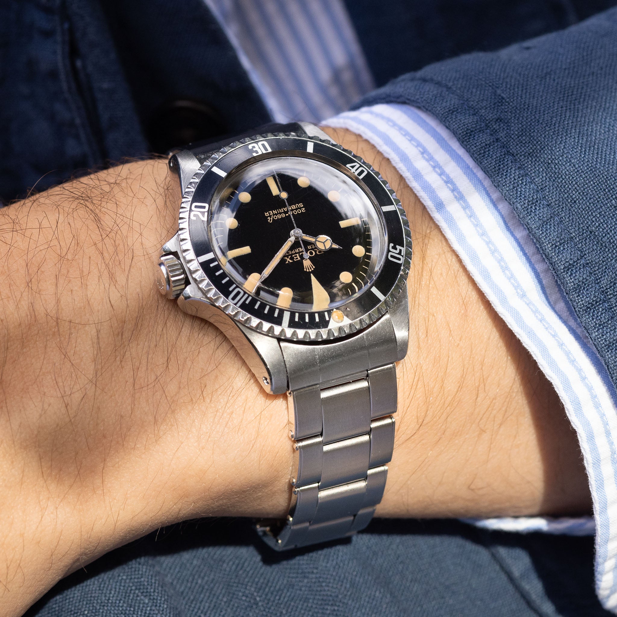 Rolex Submariner 5513 Gilt Dial