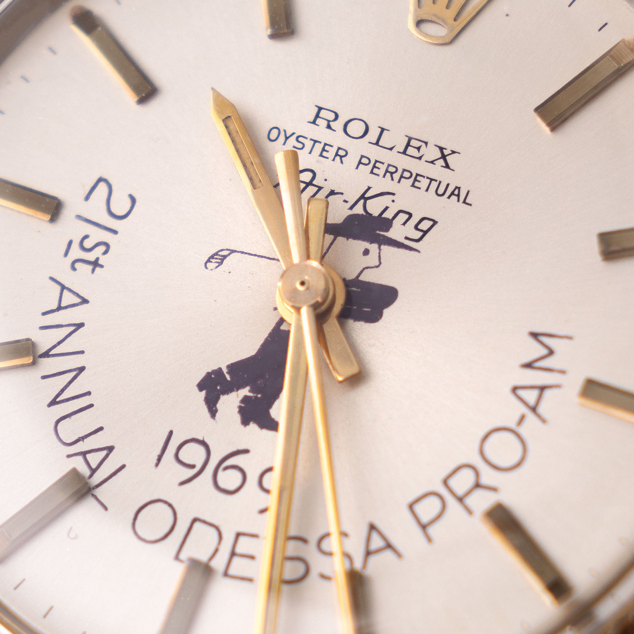 Rolex Air King "Golf Tournament " Logo Dial Ref 5501