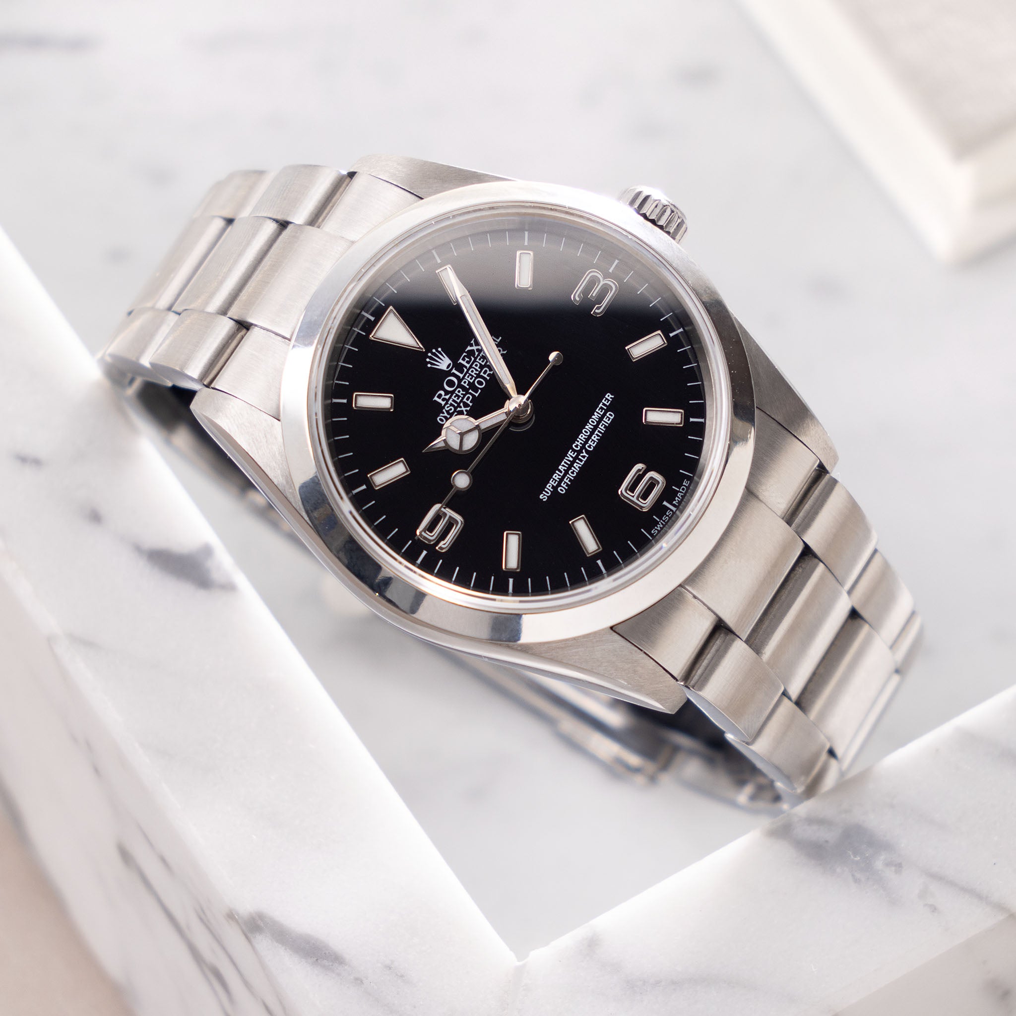 Rolex Explorer 114270 Swiss Made Dial